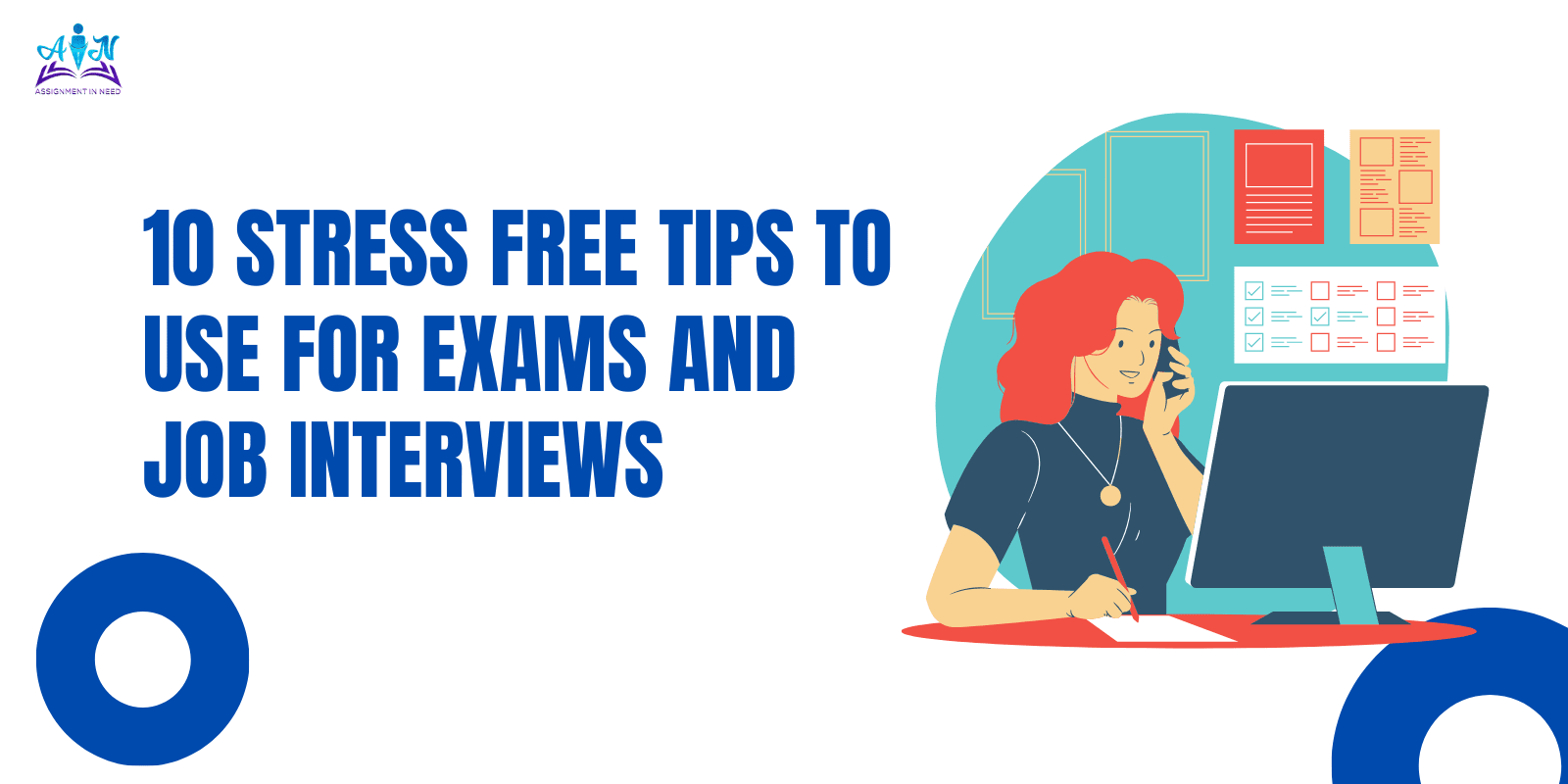 10 stress free tips to use for exams and job interviews
